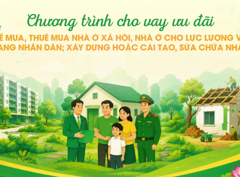 MUA NHÀ Ở XÃ HỘI – ĐỪNG BỎ LỠ CHÍNH SÁCH VAY ƯU ĐÃI CÙNG NGÂN HÀNG CHÍNH SÁCH